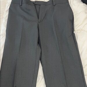 Pronto Uomo Gray Men's Dress Pants size 33x32 lightweight summer suit pants